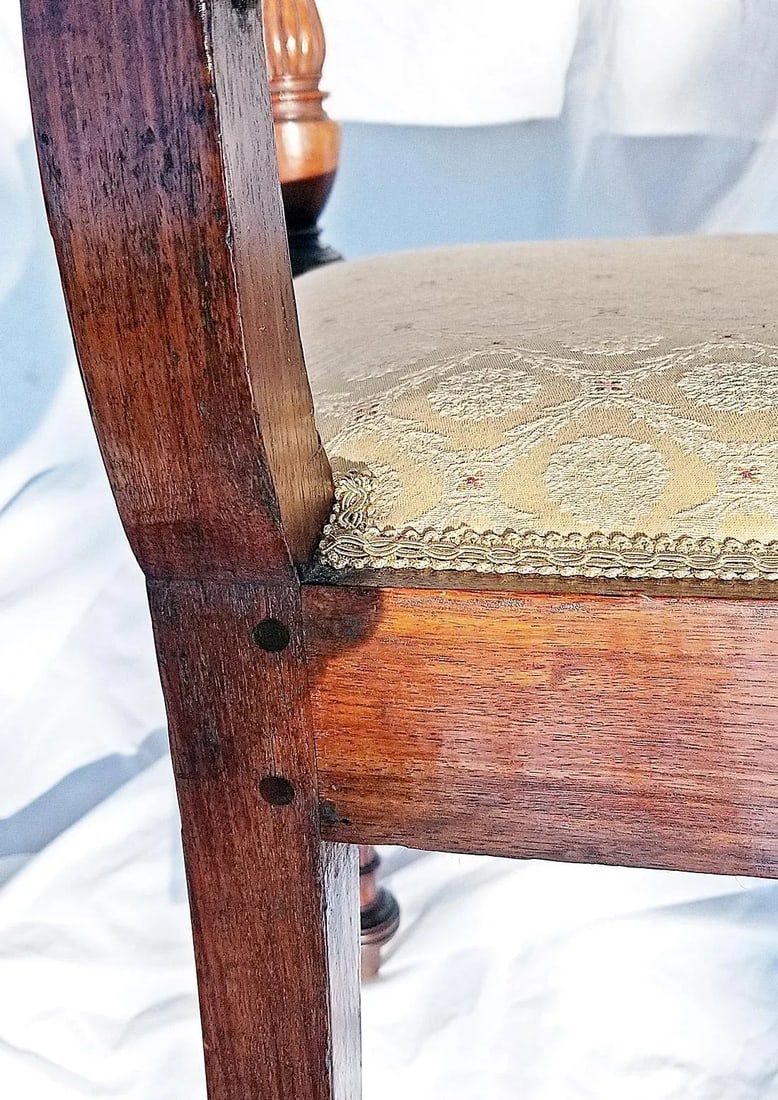 Antique American Armchair - 9