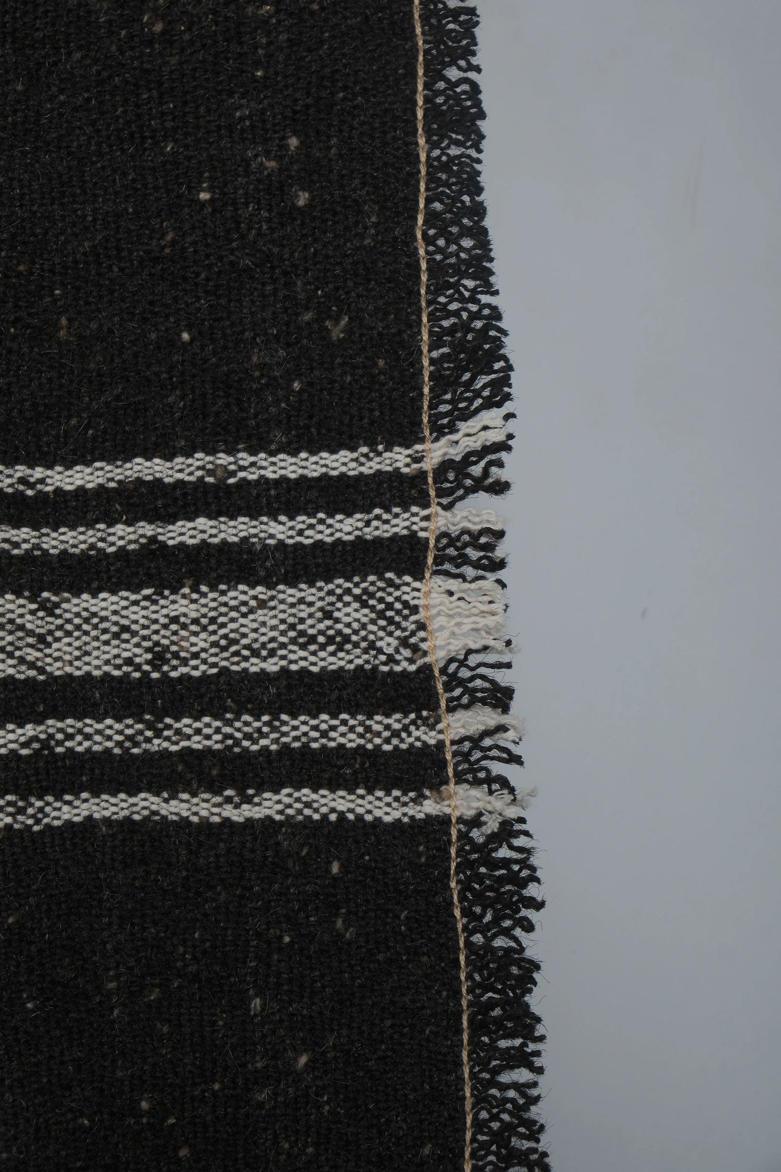 1960s Vintage Turkish Goat Hair Kilim Rug 8'2''x10'6'' - 11