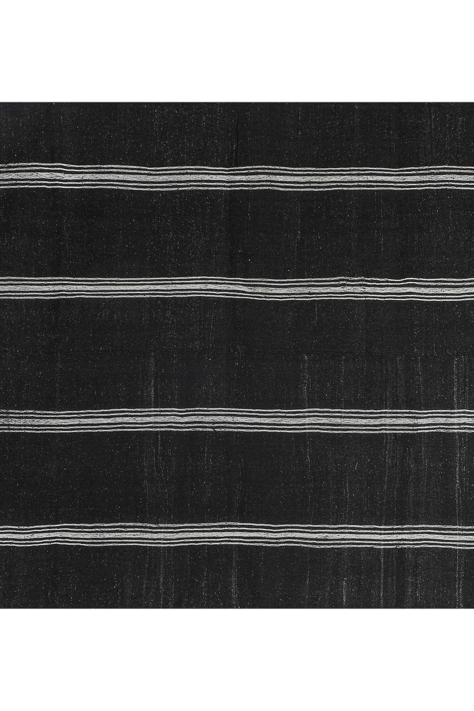 1960s Vintage Turkish Goat Hair Kilim Rug 8'2''x10'6'' - 5