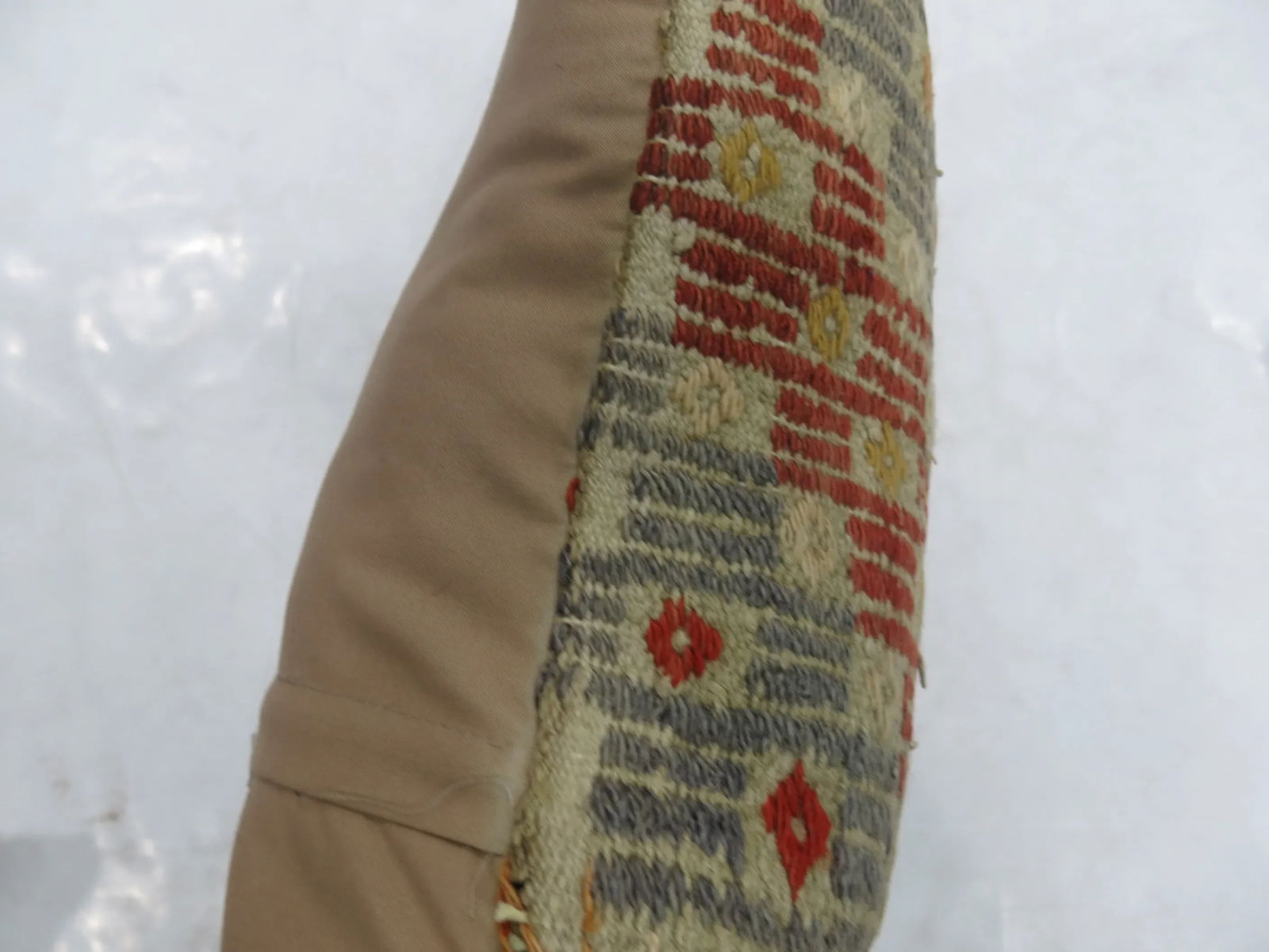 Mid 20th Century Turkish Flat-Weave Rug Pillow - 2