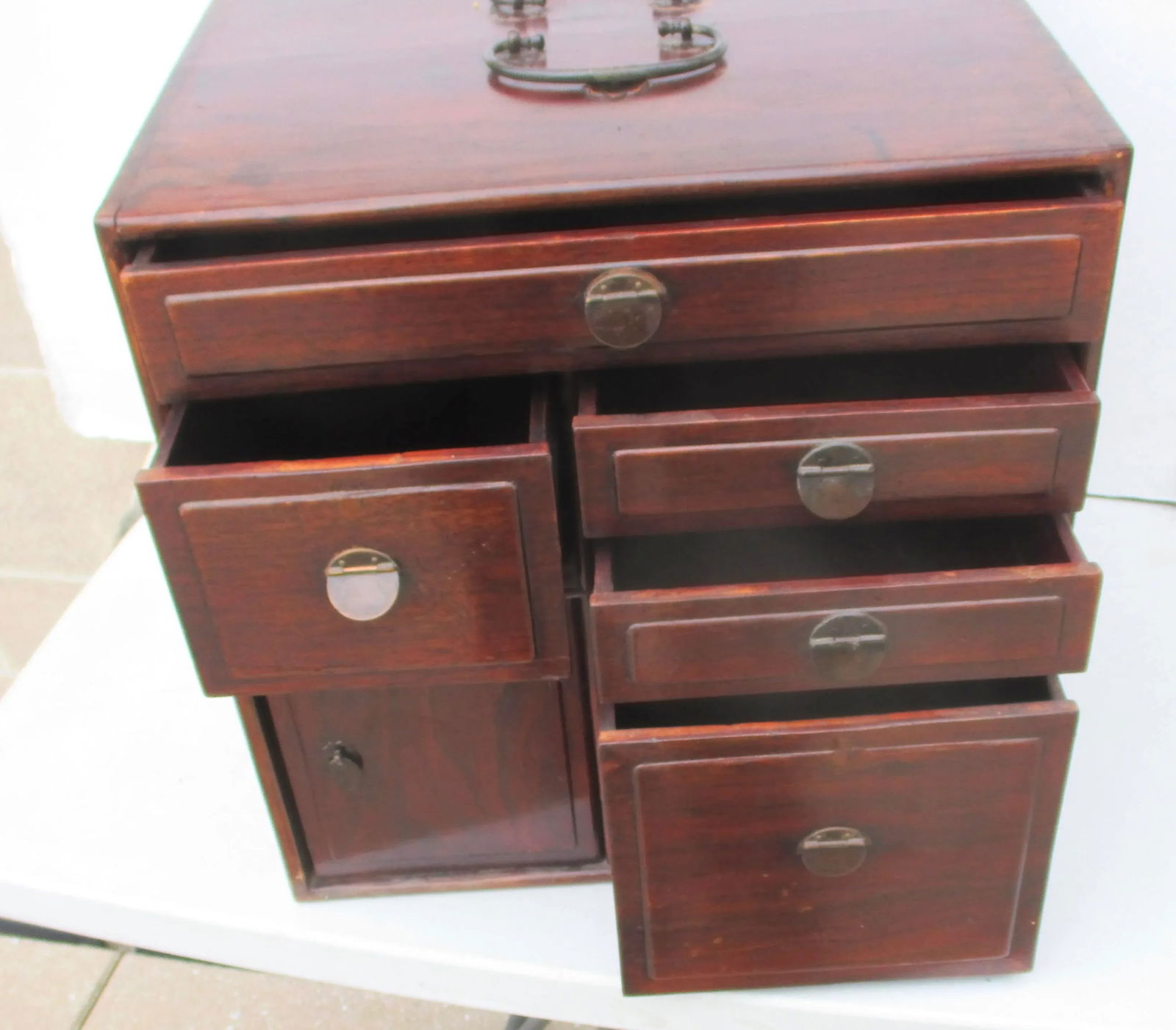 Antique Chinese Table Chest - 5
