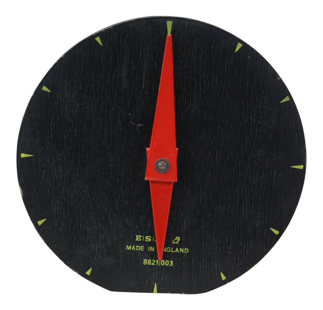 Vintage Esavian English Display Clock on Stand (1 of 8)