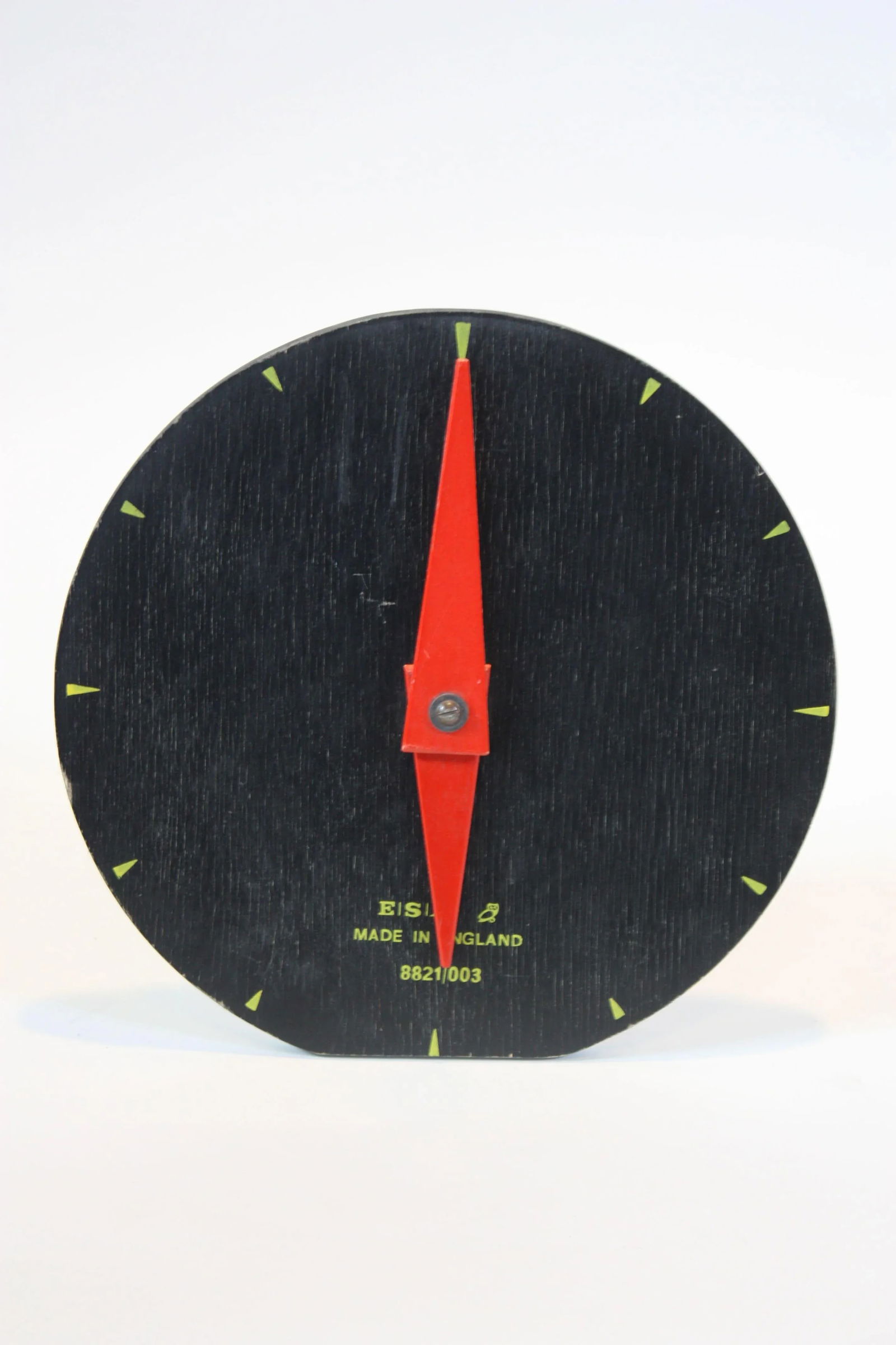 Vintage Esavian English Display Clock on Stand - 2