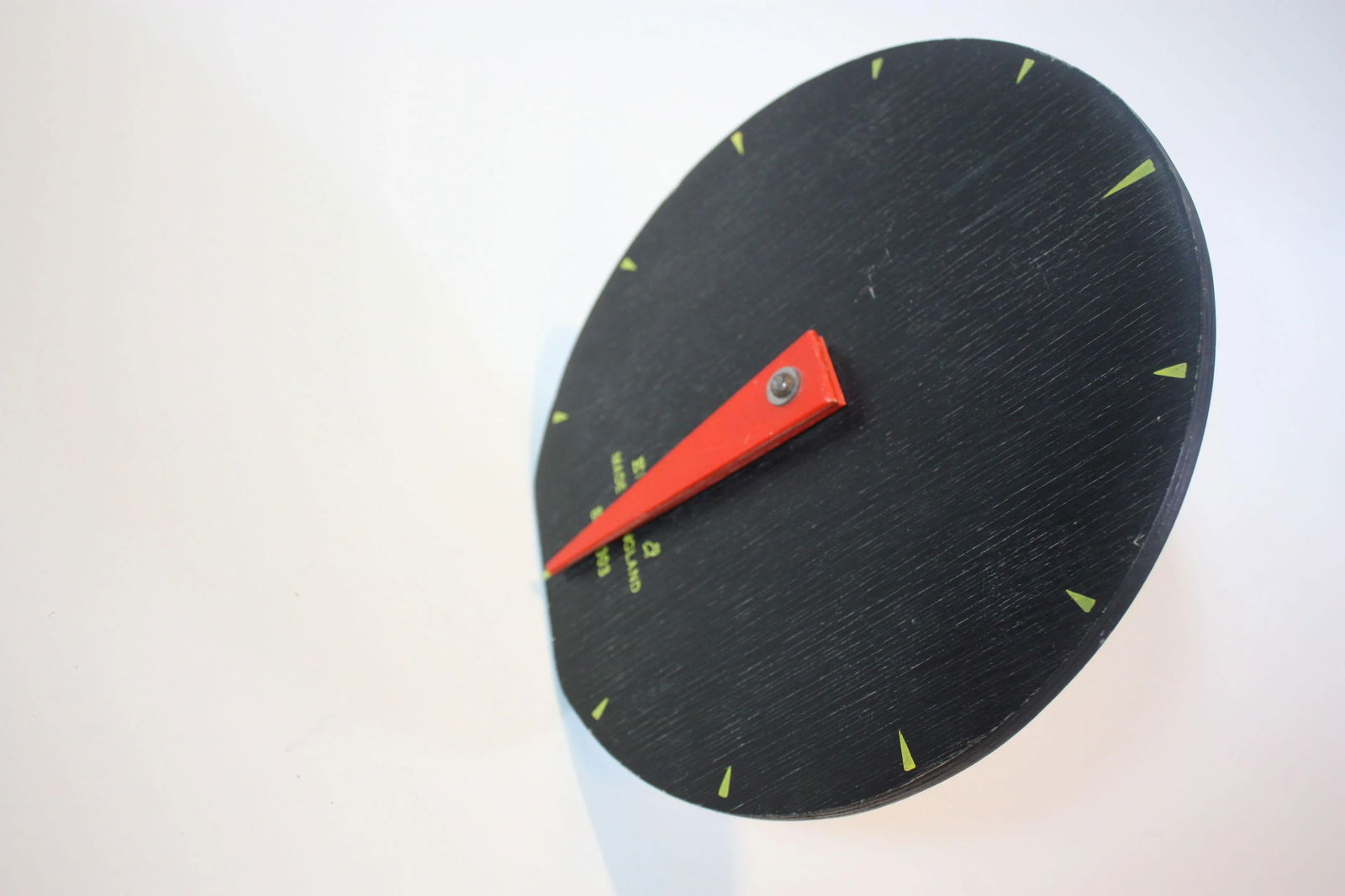 Vintage Esavian English Display Clock on Stand - 3