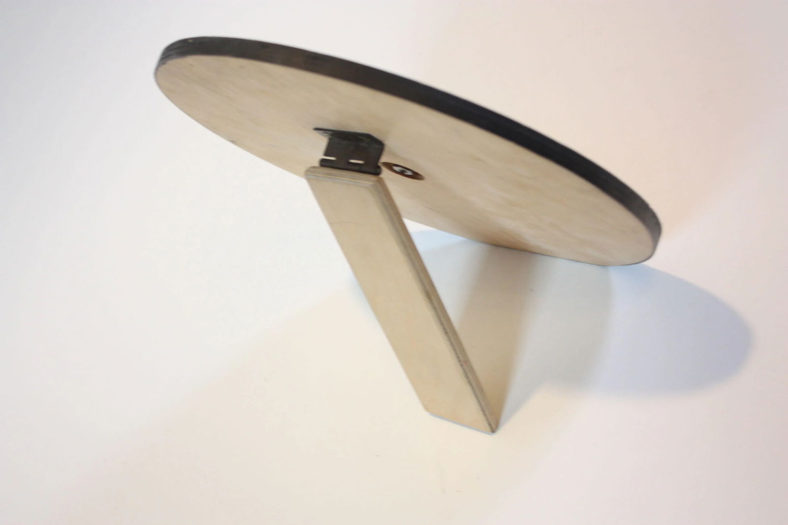 Vintage Esavian English Display Clock on Stand - 5