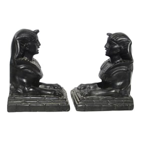 Egyptian Sphinx Resin Bookends