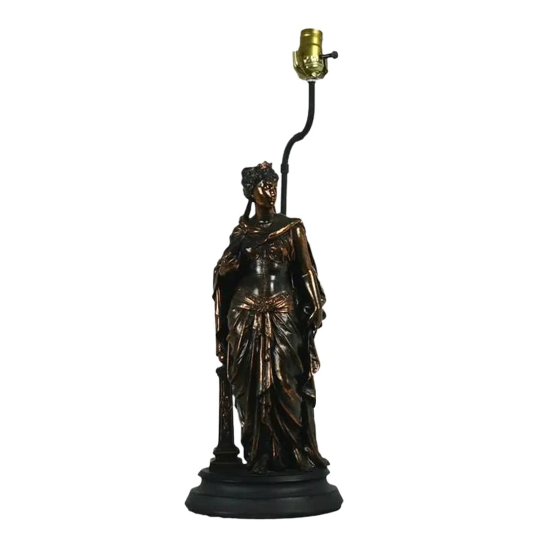 1960s European Bronze Table Lamp (1 of 6)