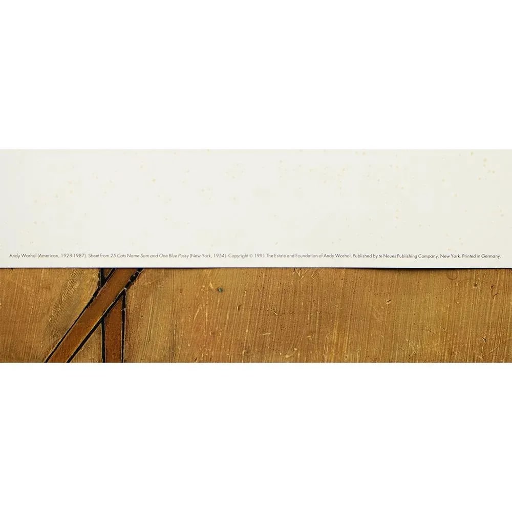1993 the Andy Warhol Foundation Lithograph After Andy Warhol "Sam" - 4