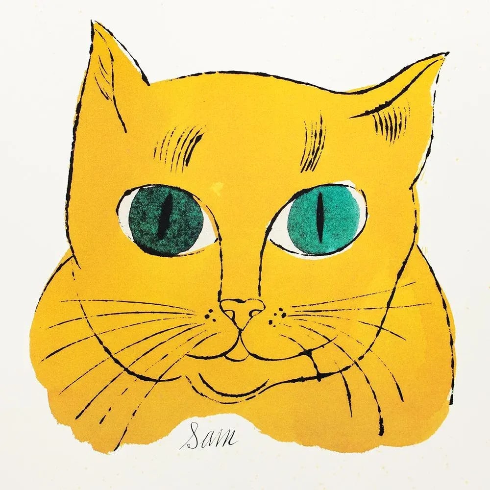 1993 the Andy Warhol Foundation Lithograph After Andy Warhol "Sam" - 7