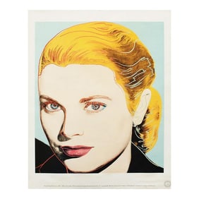 The Andy Warhol Foundation Lithograph After Andy Warhol "Grace Kelly"