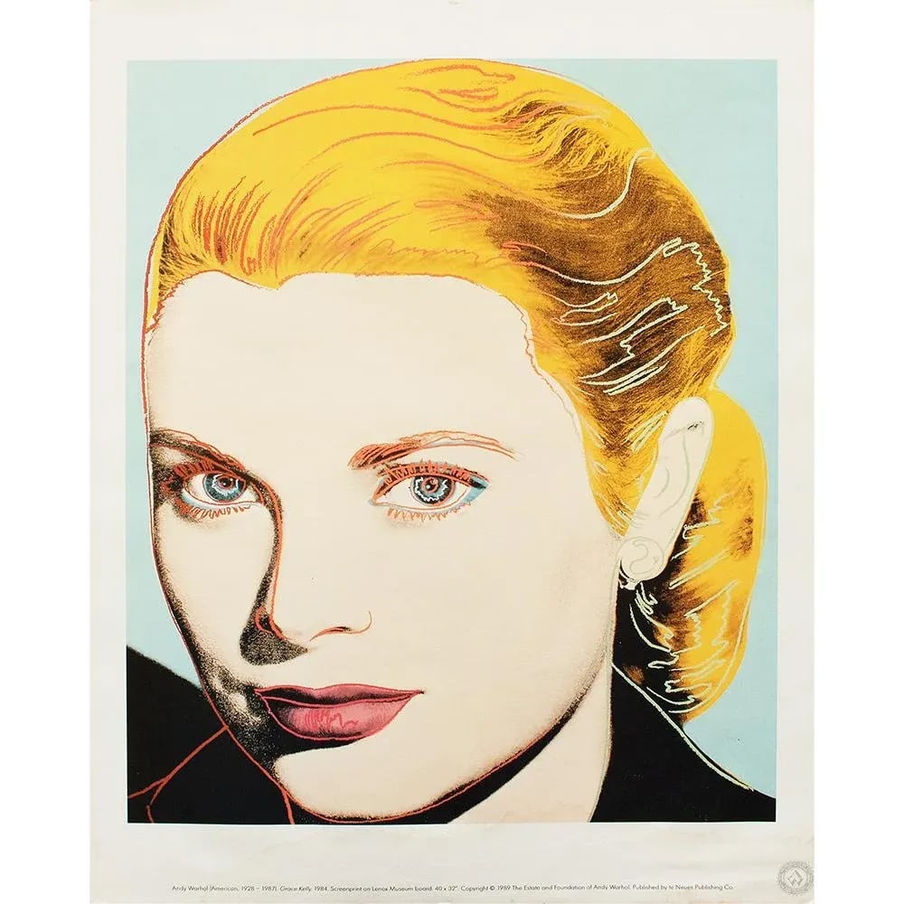The Andy Warhol Foundation Lithograph After Andy Warhol "Grace Kelly" - 8
