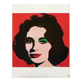 The Andy Warhol Foundation Lithograph After Andy Warhol "Liz"