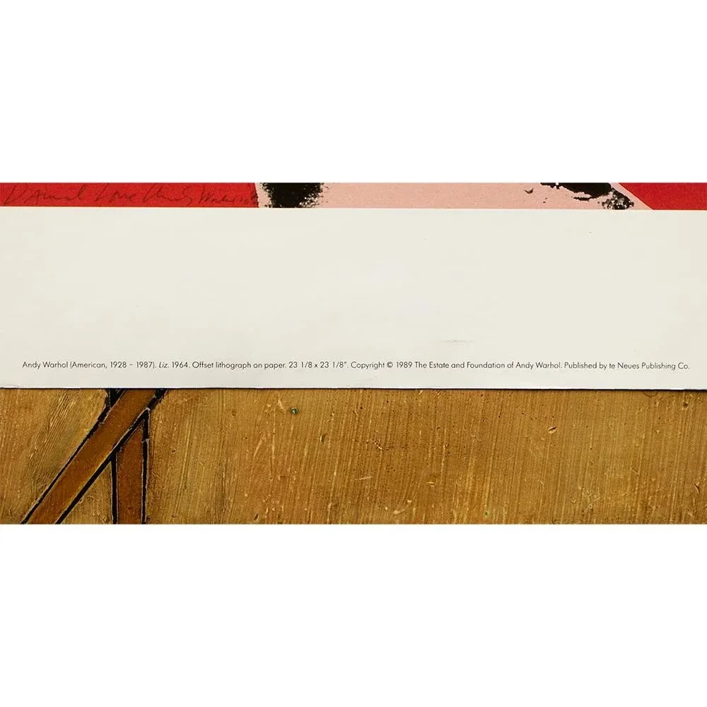 The Andy Warhol Foundation Lithograph After Andy Warhol "Liz" - 4