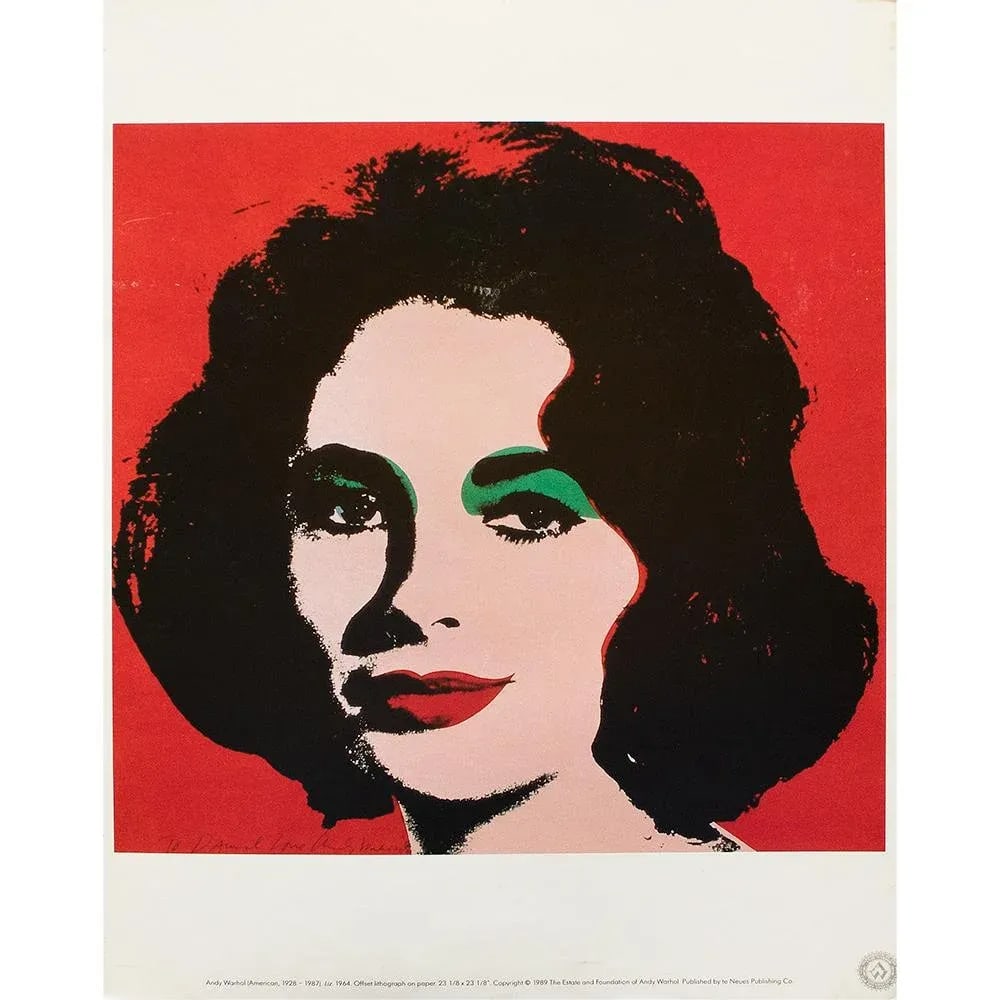 The Andy Warhol Foundation Lithograph After Andy Warhol "Liz" - 9