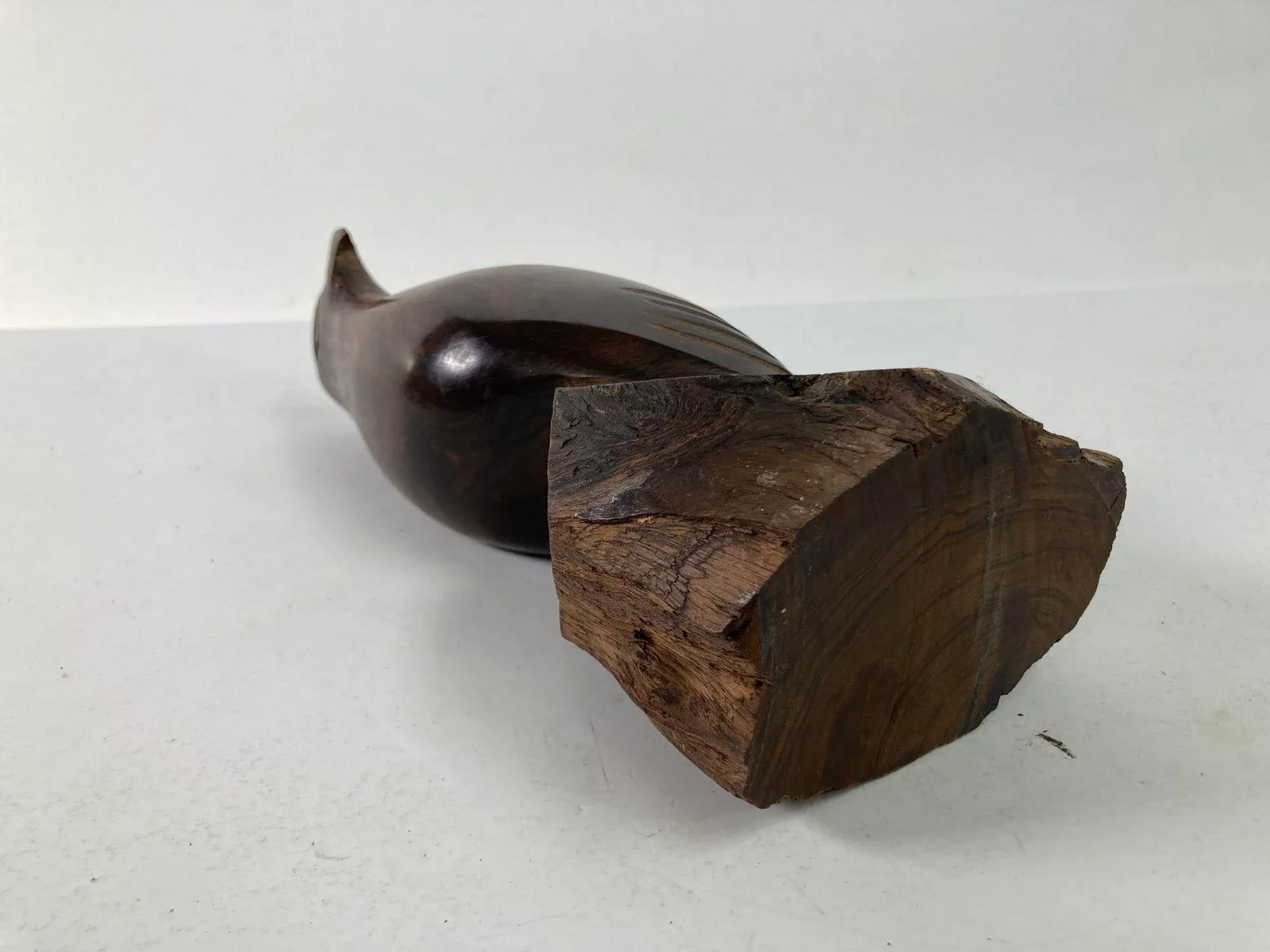 Carved Wood Falcon Sculpture 1960s - 8