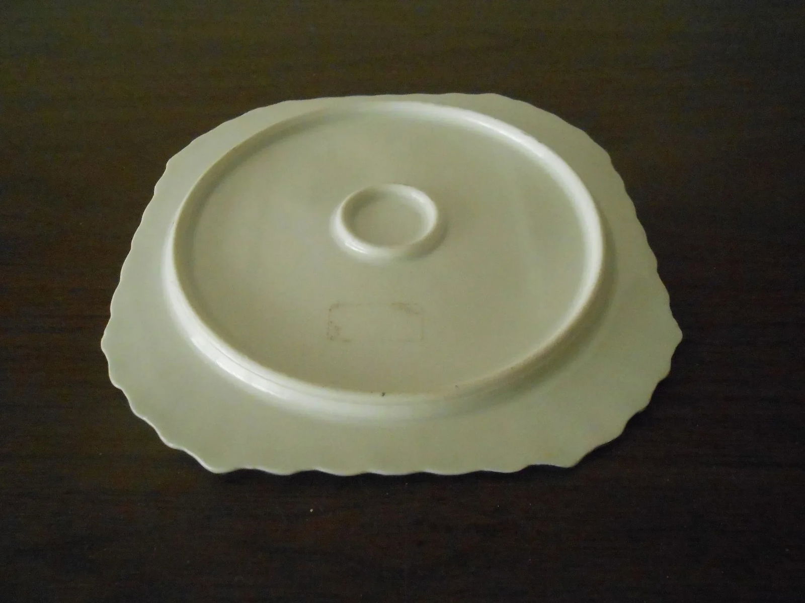 Vintage Hand Painted Blue & White Delft Style Nautical Maritime Faience Plate - 5