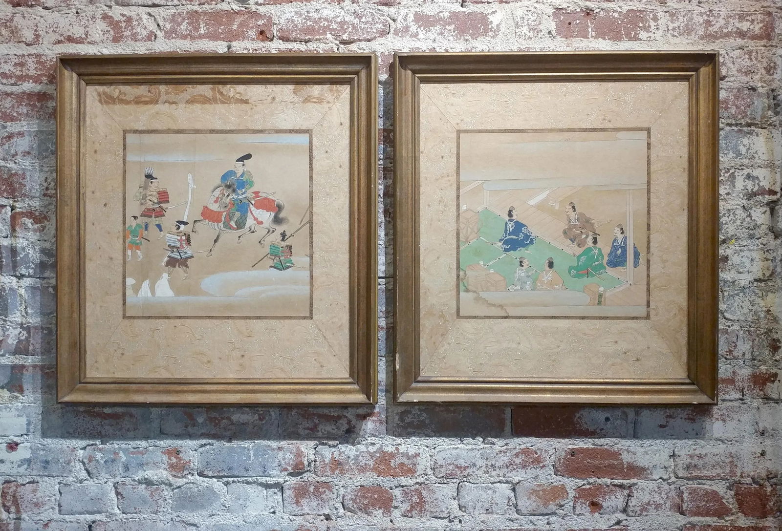 Chinese Antique Paintings on Paper - A Pair - 10