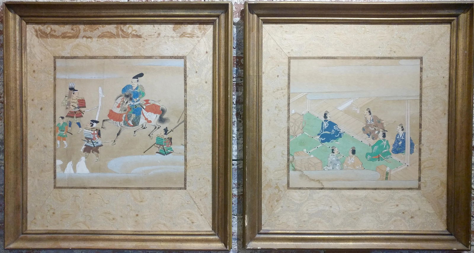 Chinese Antique Paintings on Paper - A Pair - 2
