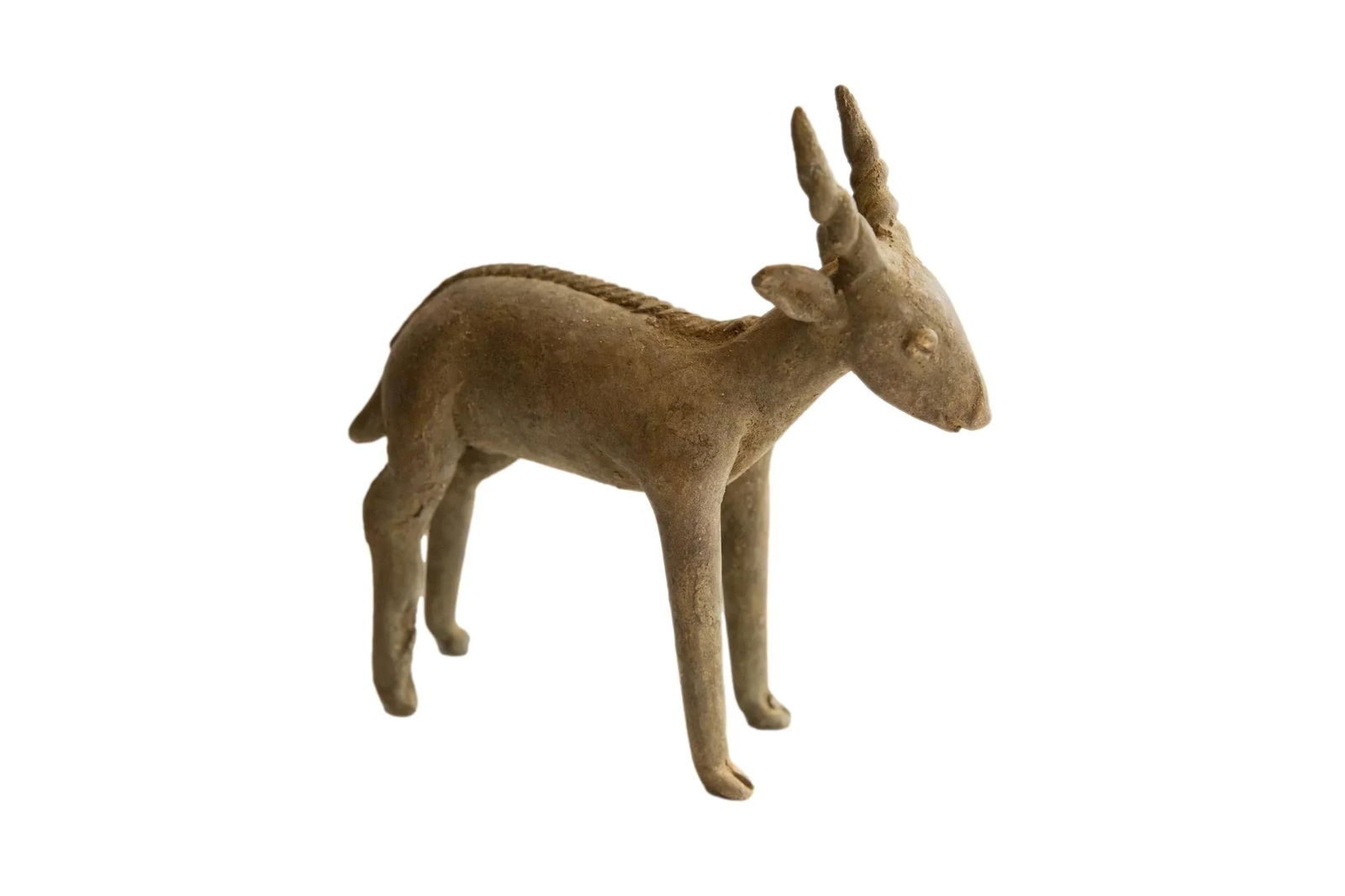 Vintage African Antelope Sculpture - 7