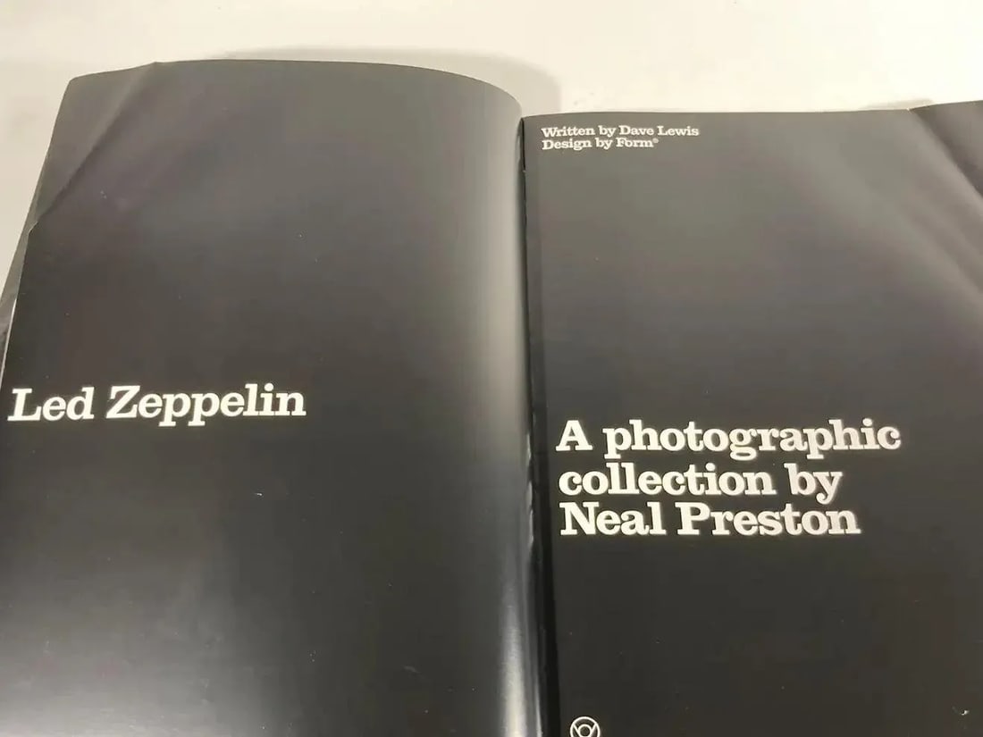 Led Zeppelin a Photographic Collection Book by Neal Preston - 6