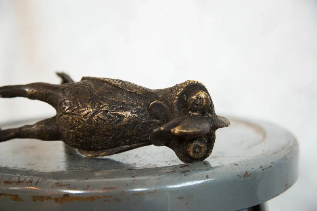 Copper Vintage African Bird - 4