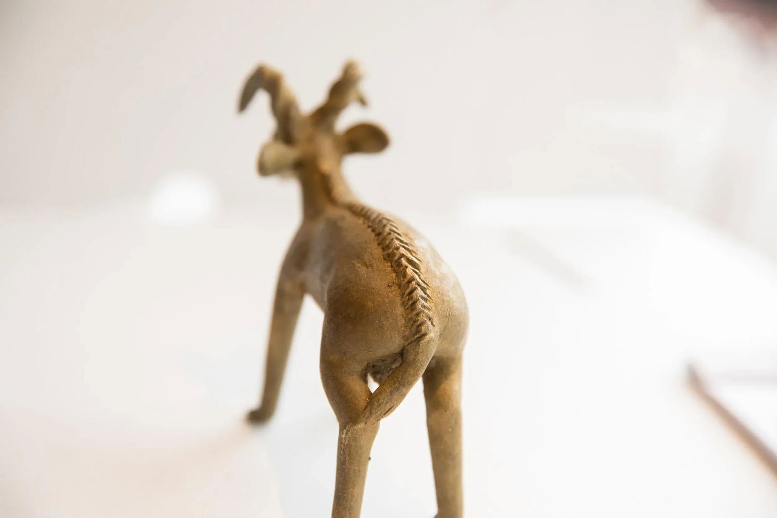 Vintage African Ram Sculpture - 2