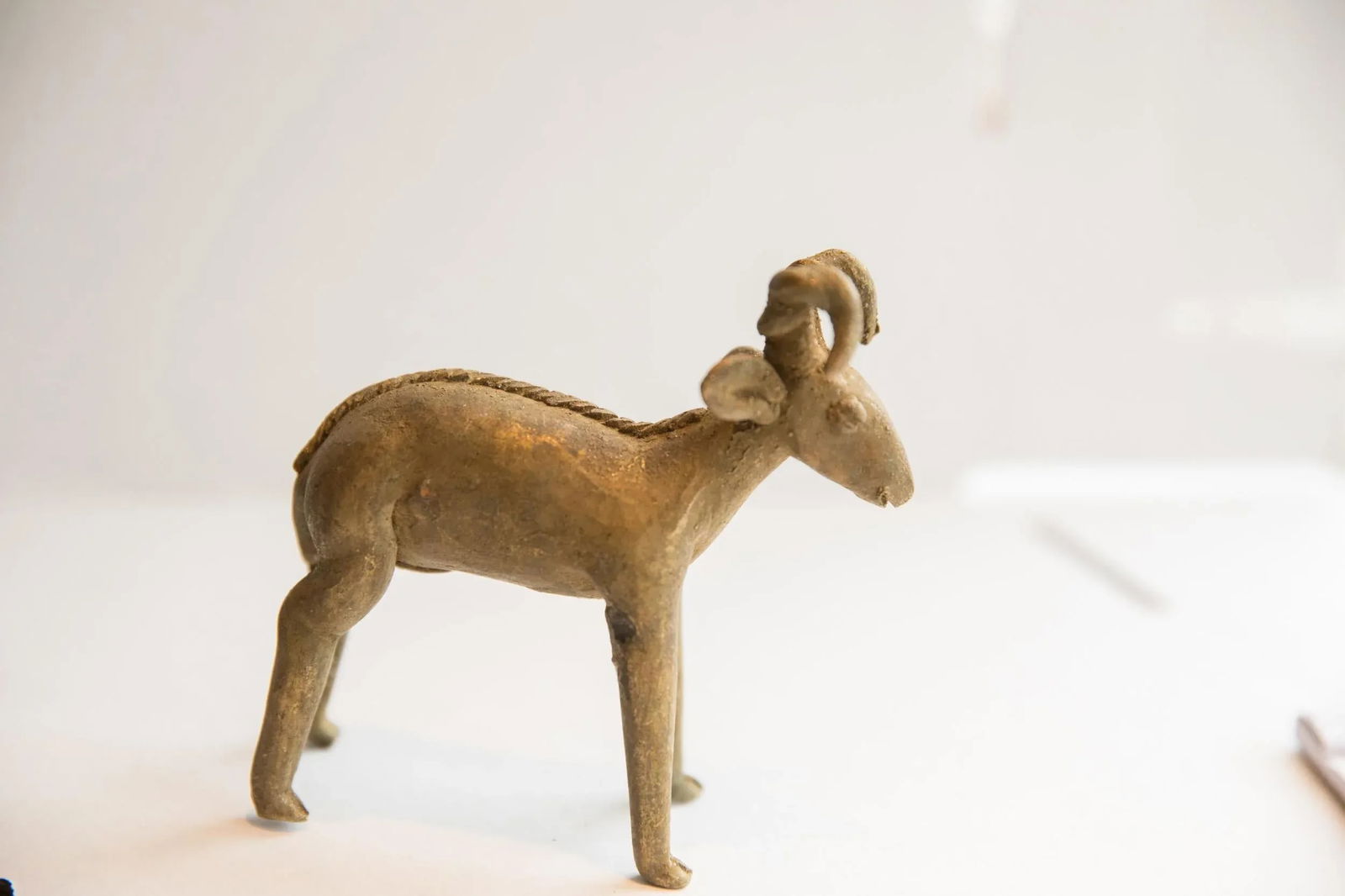 Vintage African Ram Sculpture - 5