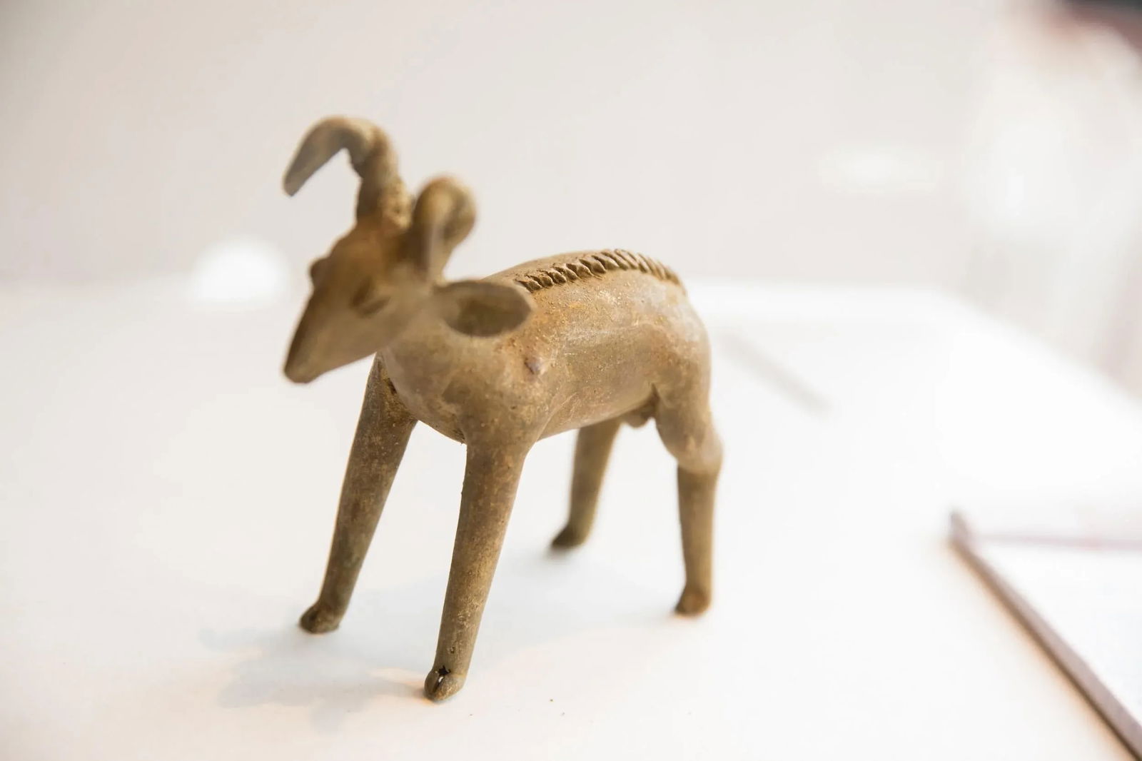 Vintage African Ram Sculpture - 6