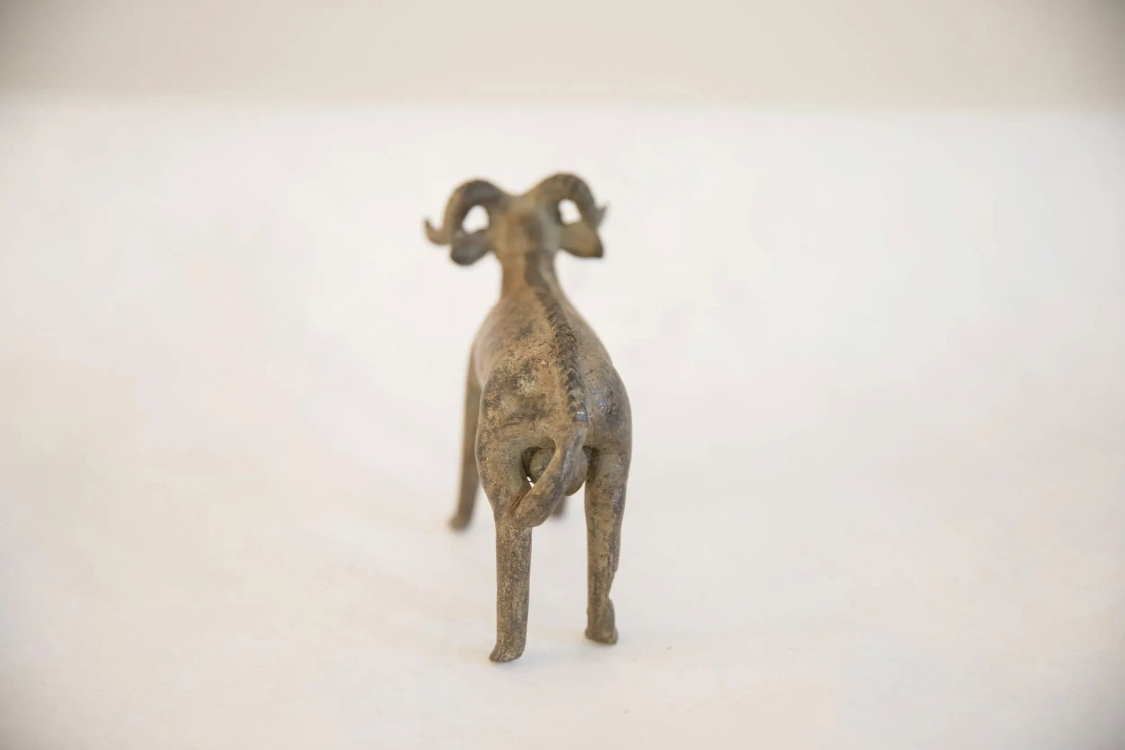 Vintage African Ram Sculpture - 4