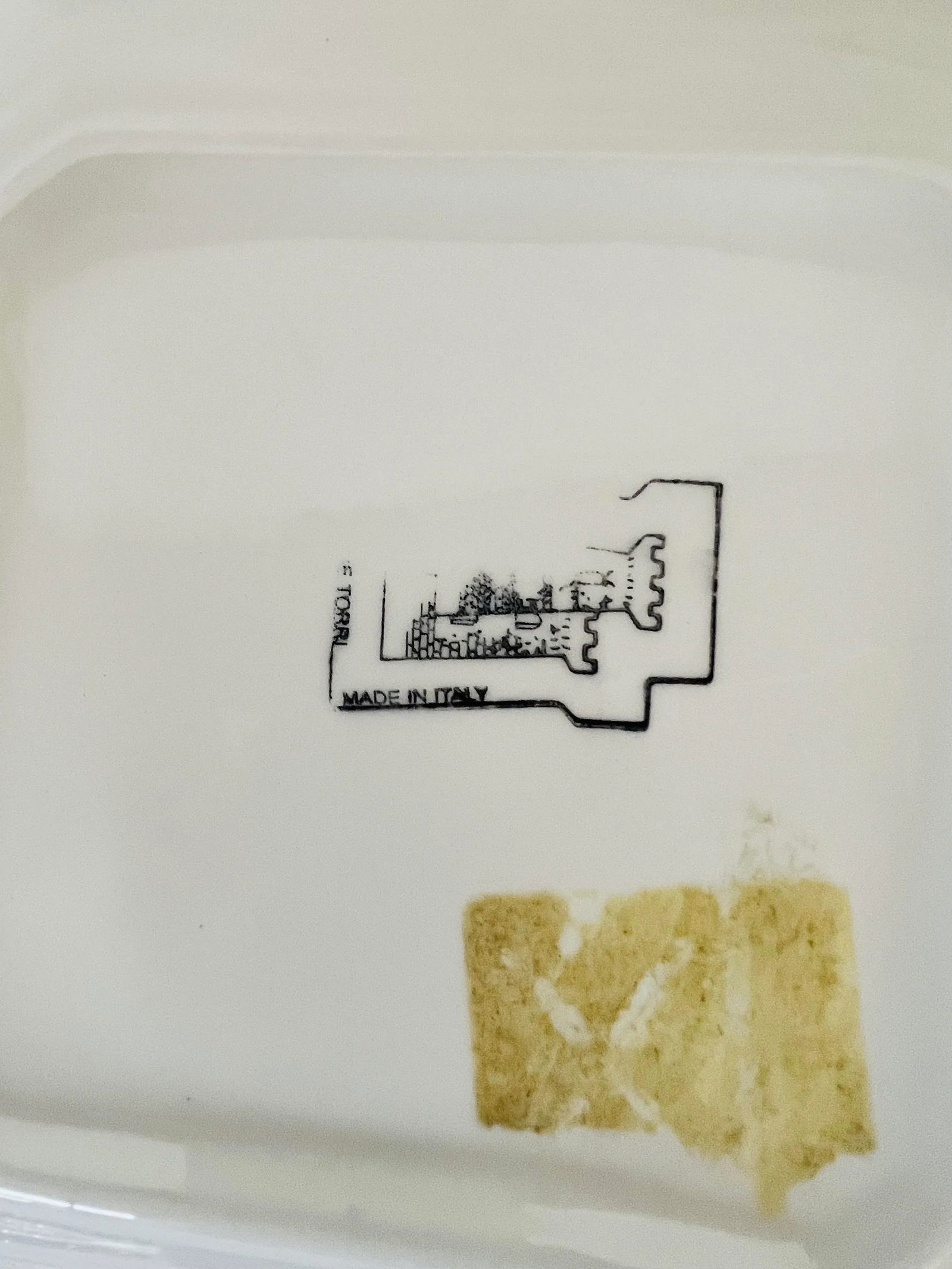 Italian Blue and White Plates With Pear and Plum Designs - Set of 2 - 2