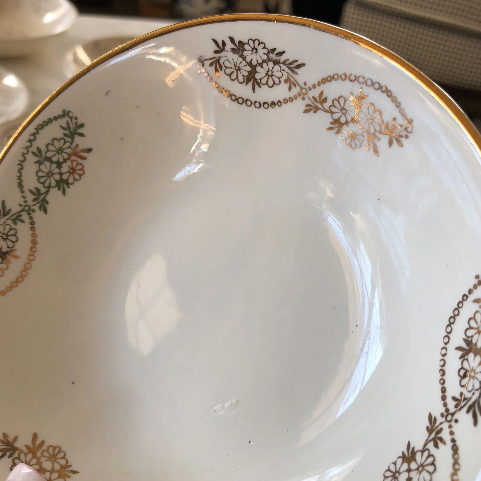 Vintage Ceramic Gilded Flowers Bride Collection - Set of 20 - 2