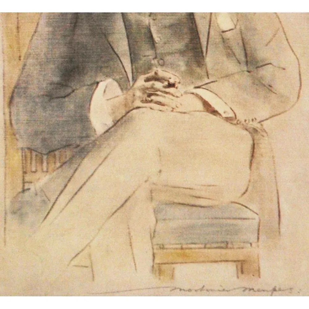 American and British Winston Churchills - Original Period Antique Prints, Set of 2 - 5