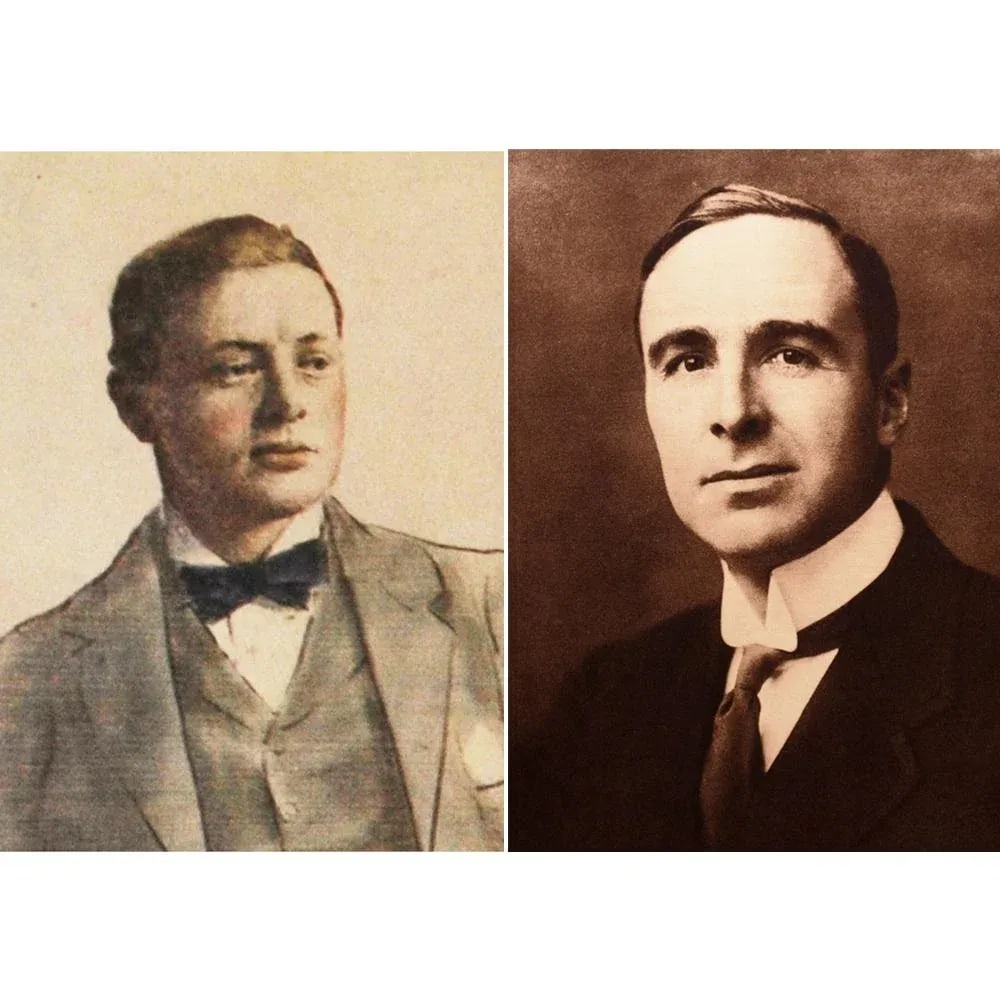 American and British Winston Churchills - Original Period Antique Prints, Set of 2 - 8