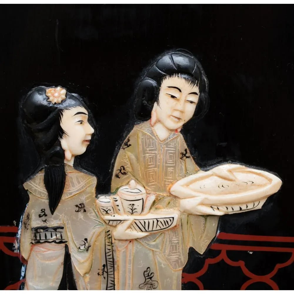 Early 20th Century Chinoiserie Coromandel Screen - 8