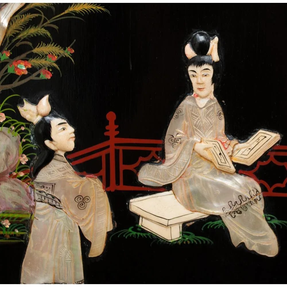 Early 20th Century Chinoiserie Coromandel Screen - 9