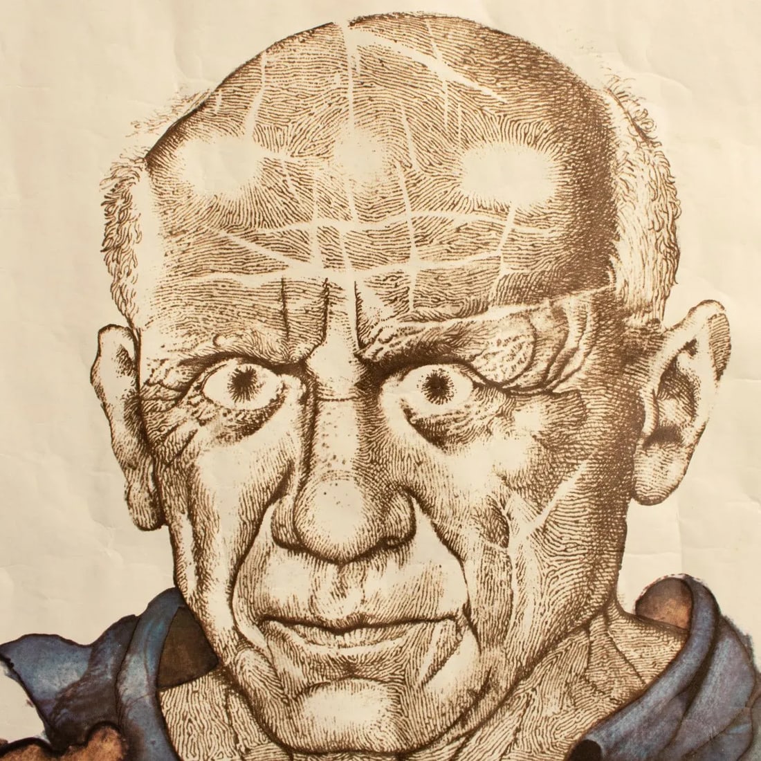 1968 "Cranach & Picasso" by Michael Mathias Prechtl, Original Poster - 10