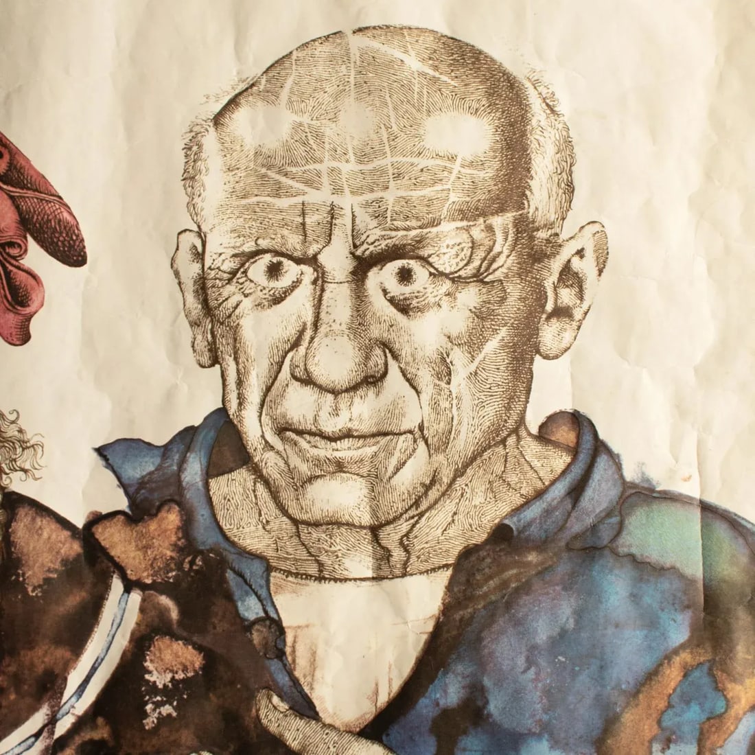 1968 "Cranach & Picasso" by Michael Mathias Prechtl, Original Poster - 6