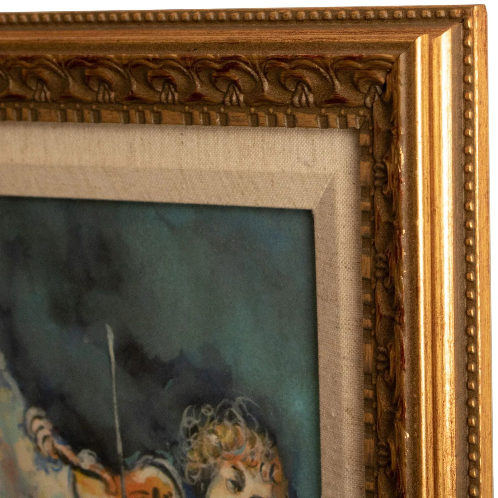 Night Flight Expressionist Watercolor, Circa 1970s - 6