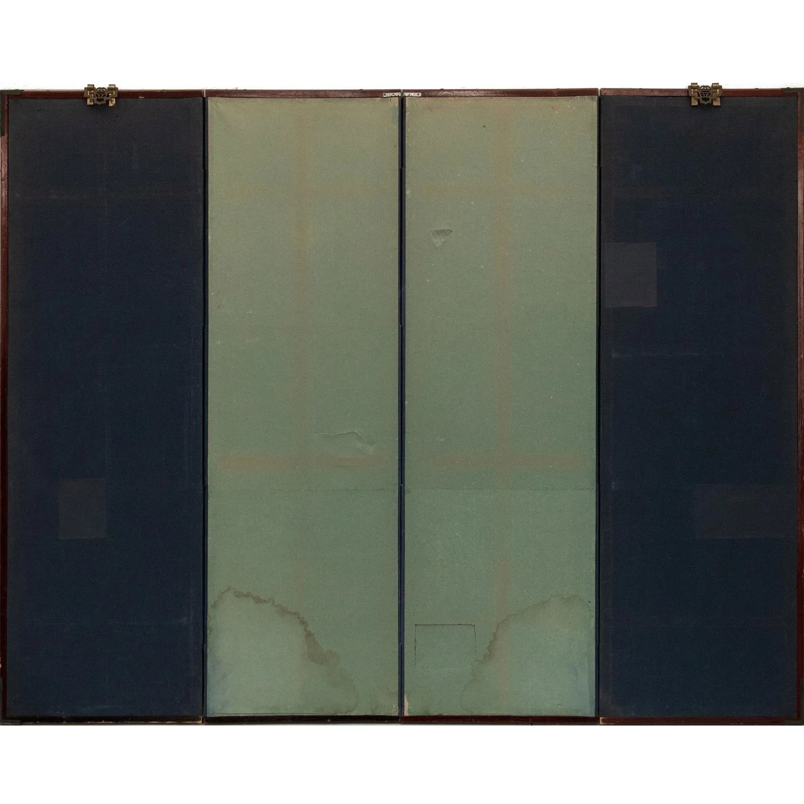 C. 1940s ShÅwa Era Japanese Ukiyo-E Style Byobu Screen - 11