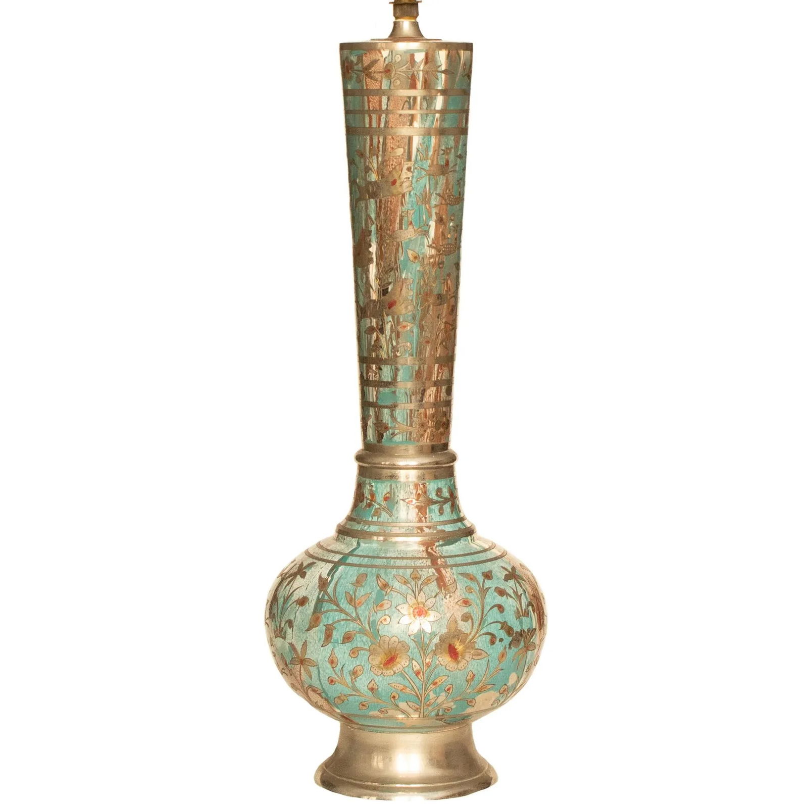 1950s Vintage Indo-Persian Table Lamp - 4