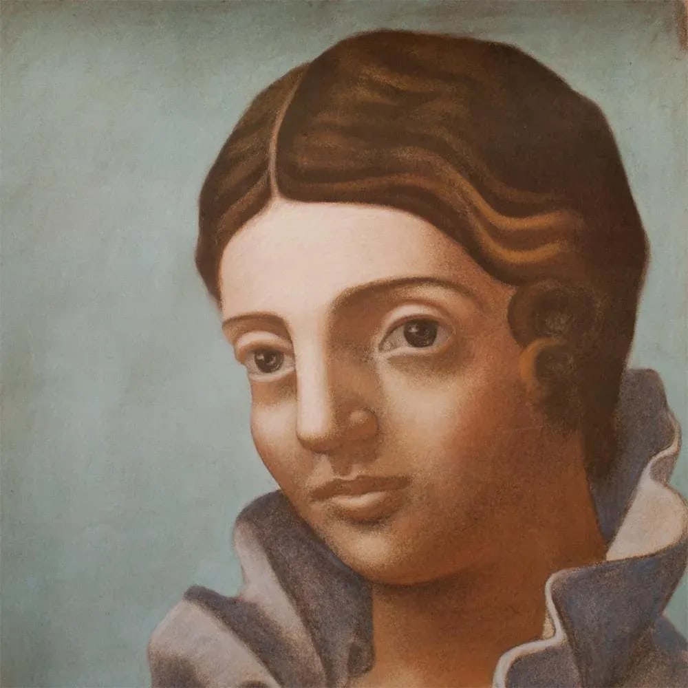 1990 After Pablo Picasso "Portrait of Olga", Grand Palais Paris Poster - 2