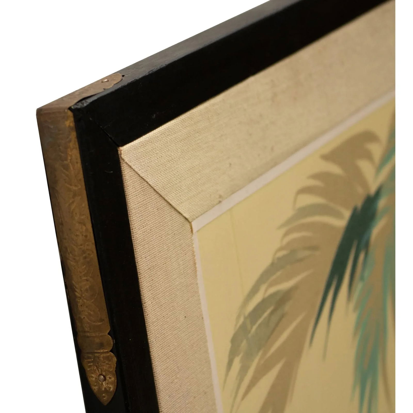 Circa 1980s Coastal Style Chinese Printed Silk Screen - 10