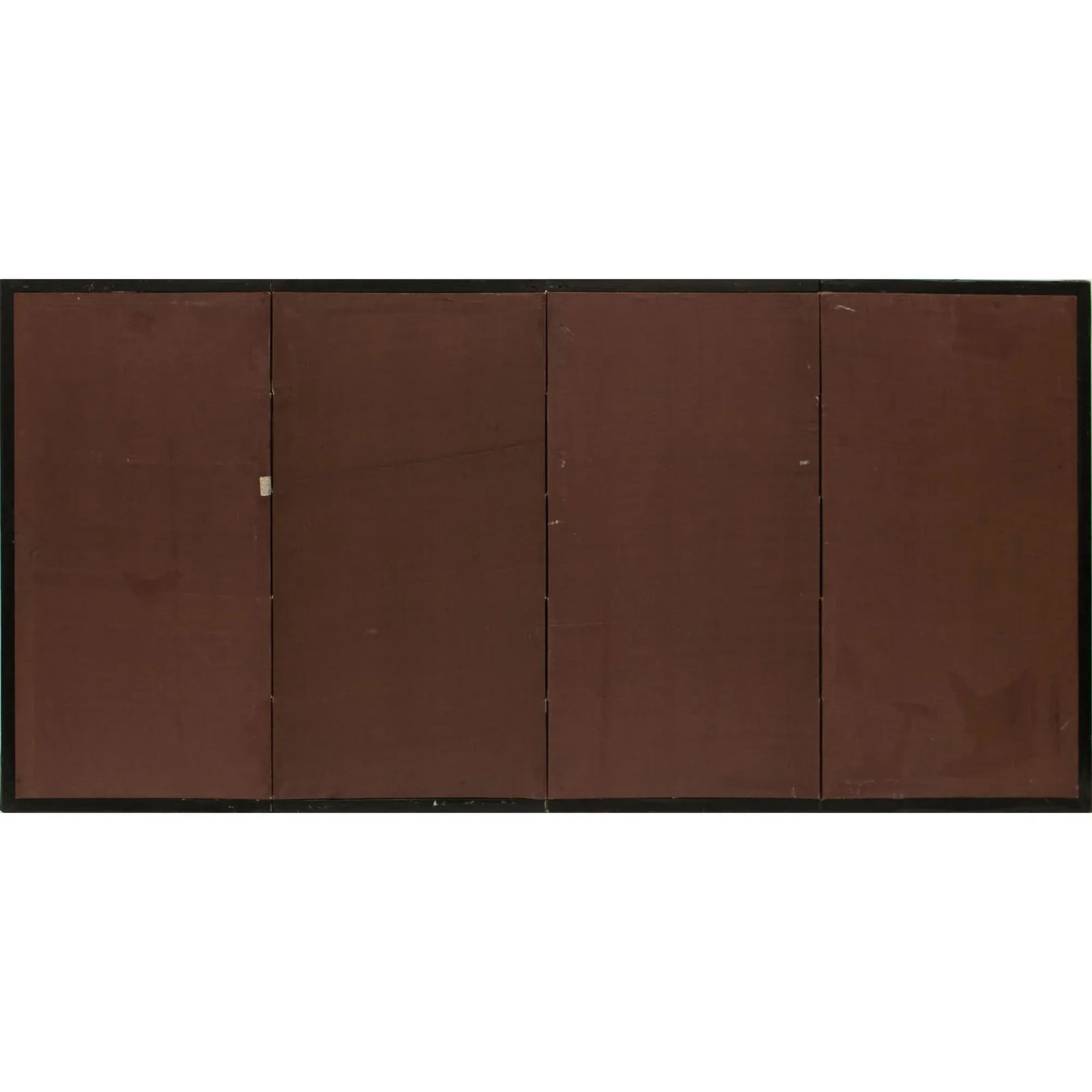 Circa 1980s Coastal Style Chinese Printed Silk Screen - 11