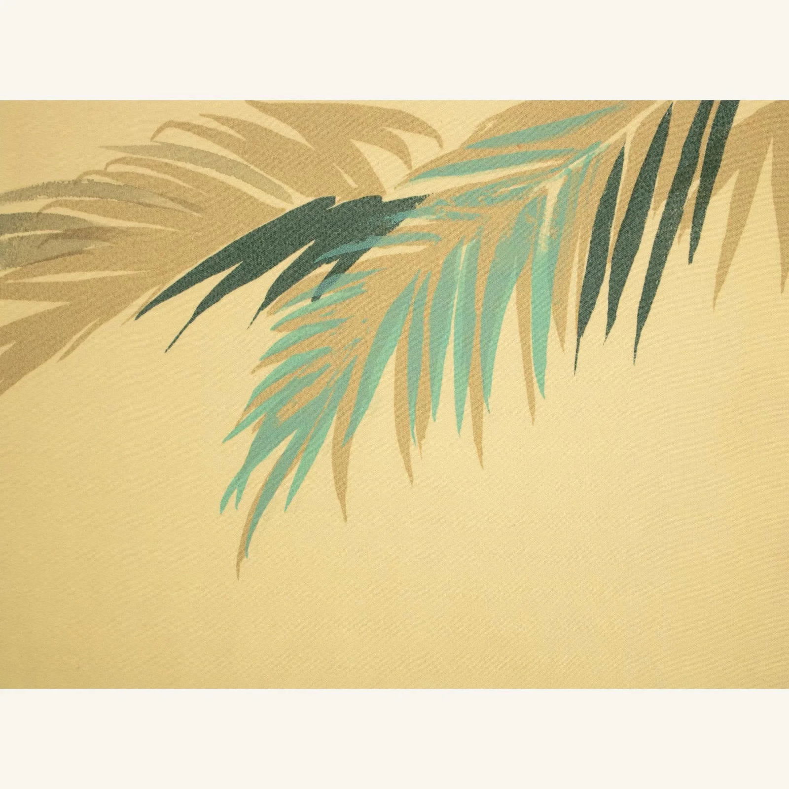 Circa 1980s Coastal Style Chinese Printed Silk Screen - 9