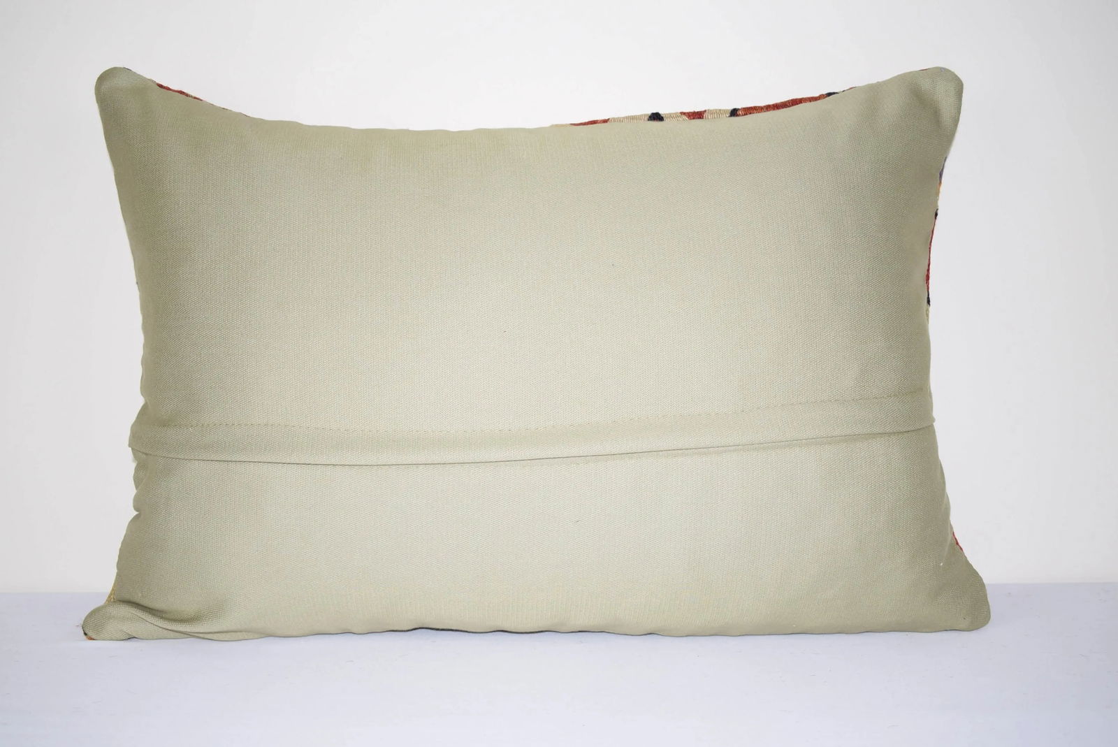 Vintage Lumbar Kilim Pillow Cover - 5