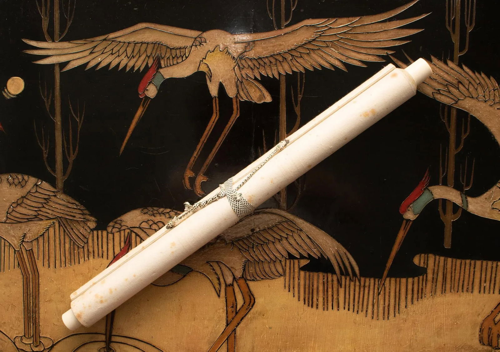 1920s Early Showa Era Japanese Watercolor Painting, "Mallard Duck" - 12