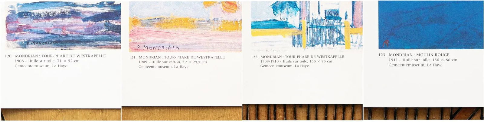 XL 1991 After Piet Mondrian "Towers and Windmill", Full-Color Parisian Print - 5