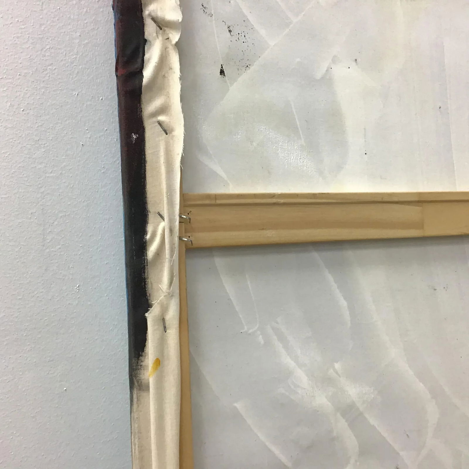 Large Abstract Oil on Canvas Painting, Signed - 7