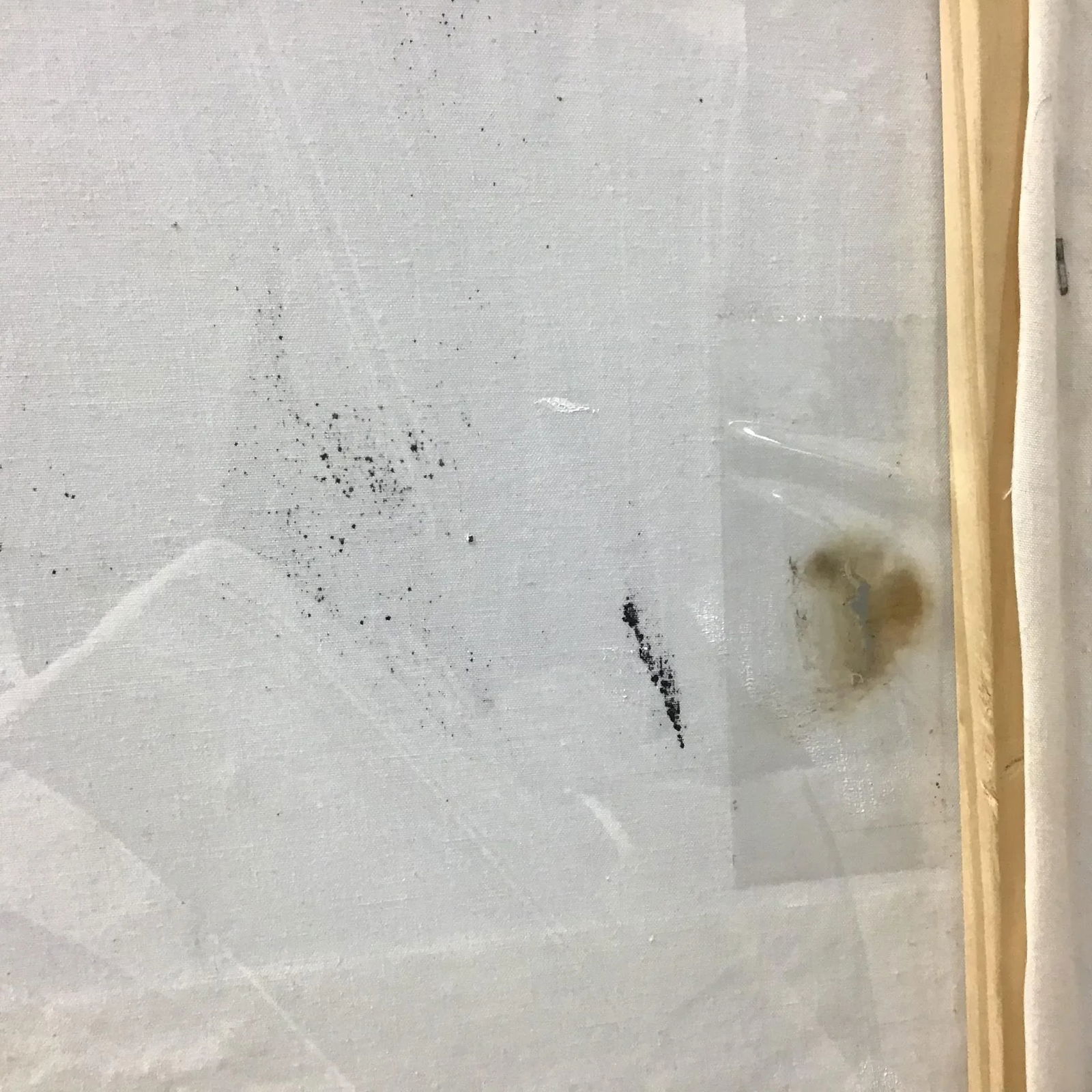 Large Abstract Oil on Canvas Painting, Signed - 8