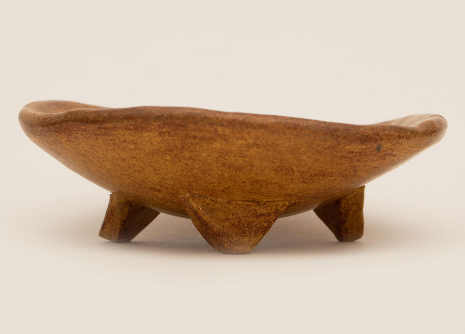 Greek Orthodox Handmade Decorative Footed Ceramic Bowl - 6